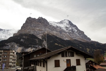 Widok z miejscowości Grindelwald