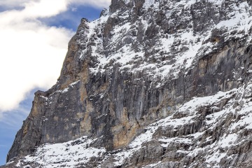 Okna na północnej ścianie Eigeru
