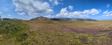Panorama na Transalpinie