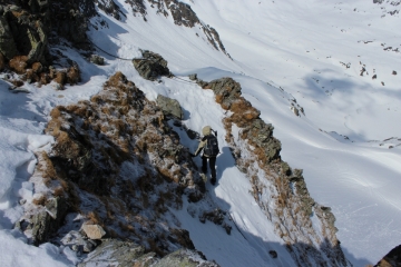 Podejście na Szpiglasową Przełęcz
