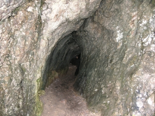 Korytarz jaskinii Mylnej
